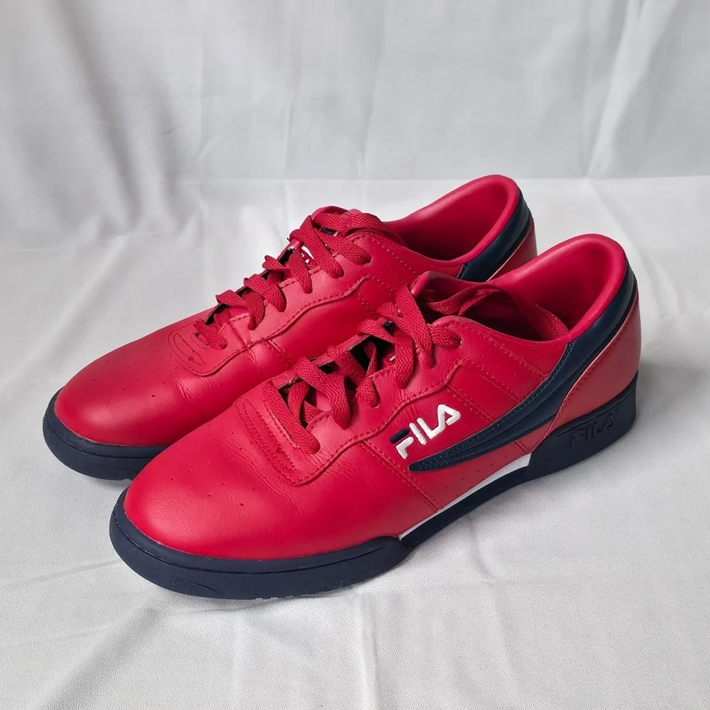Fila‎ Men's Original Fitness Classic Red Sneakers 11F16LT-640 Size 11